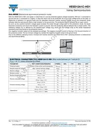 VESD12A1C-HD1-GS08 Datasheet Page 2