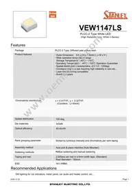 VEW1147LS-TR Datasheet Cover