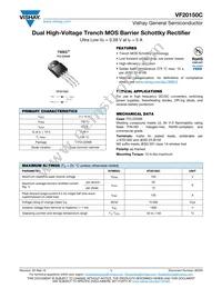 VF20150C-M3/4W Datasheet Cover