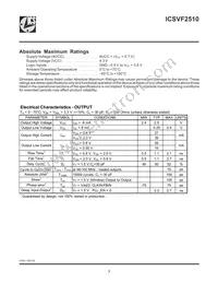 VF2510BGT Datasheet Page 3