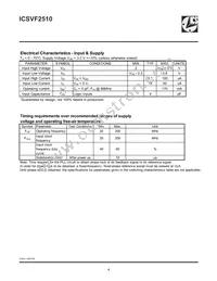 VF2510BGT Datasheet Page 4