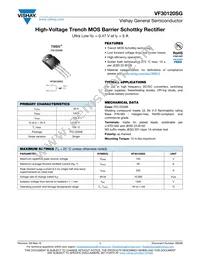 VF30120SG-M3/4W Datasheet Cover
