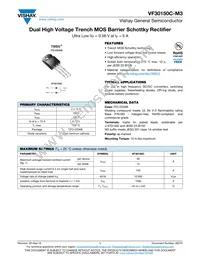 VF30150C-M3/4W Datasheet Cover