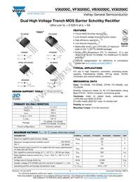 VF30200C-E3/4W Datasheet Cover