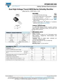 VF30M120C-M3/4W Datasheet Cover