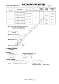 VFC2HR71D105K2M1A Datasheet Page 2