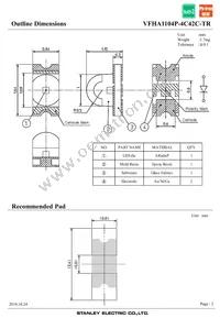 VFHA1104P-4C42C-TR Datasheet Page 2