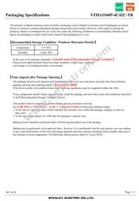 VFHA1104P-4C42C-TR Datasheet Page 11