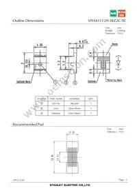VFHA1112H-3BZ2C-TR Datasheet Page 2