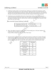 VFHA1112H-3BZ2C-TR Datasheet Page 9