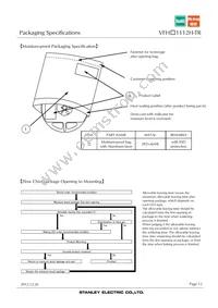 VFHA1112H-3BZ2C-TR Datasheet Page 12