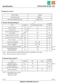 VFHA1116P-4C82C-TR Datasheet Page 3