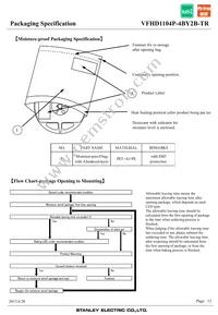 VFHD1104P-4BY2B-TR Datasheet Page 12