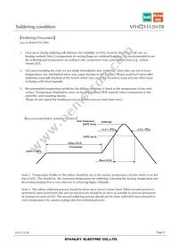 VFHD1112H-3B72B-TR Datasheet Page 8