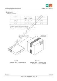 VFHD1112H-3B72B-TR Datasheet Page 13