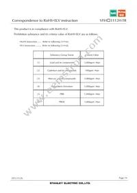 VFHD1112H-3B72B-TR Datasheet Page 19