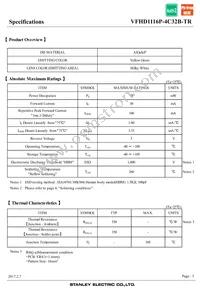 VFHD1116P-4C32B-TR Datasheet Page 3