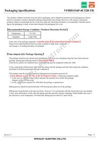 VFHD1116P-4C32B-TR Datasheet Page 11