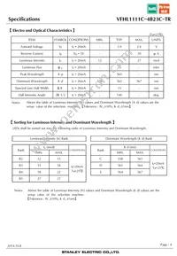 VFHL1111C-4B23C-TR Datasheet Page 4