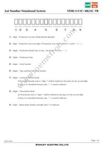 VFHL1111C-4B23C-TR Datasheet Page 18