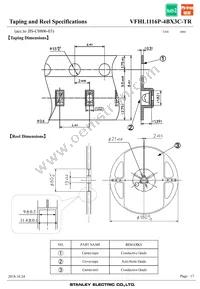 VFHL1116P-4BX3C-TR Datasheet Page 17