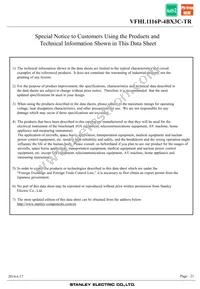 VFHL1116P-4BX3C-TR Datasheet Page 21