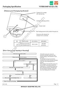 VFHR1104P-4C42A-TR Datasheet Page 12