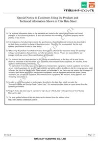 VFHR1104P-4C42A-TR Datasheet Page 21