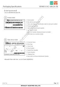 VFHR1111C-3BY2A-TR Datasheet Page 14