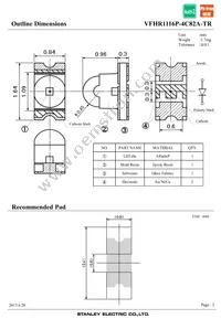 VFHR1116P-4C82A-TR Datasheet Page 2