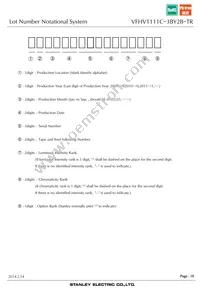 VFHV1111C-3BY2B-TR Datasheet Page 18