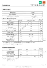 VFHY1104P-4C42D-TR Datasheet Page 3