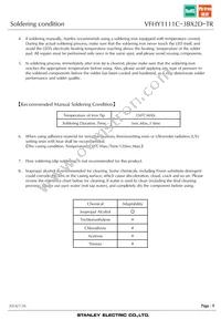 VFHY1111C-3BX2D-TR Datasheet Page 9