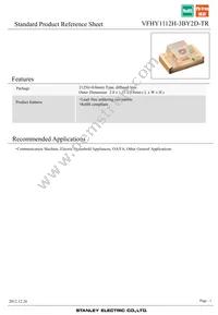 VFHY1112H-3BY2D-TR Datasheet Cover