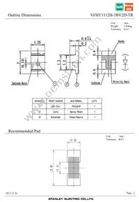 VFHY1112H-3BY2D-TR Datasheet Page 2