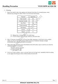 VFJY1105W-4C92D-TR Datasheet Page 9