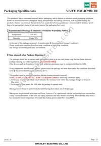 VFJY1105W-4C92D-TR Datasheet Page 11