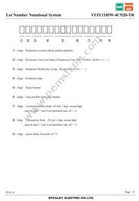 VFJY1105W-4C92D-TR Datasheet Page 15