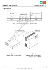 VFR1105W-6C9-TR Datasheet Page 12