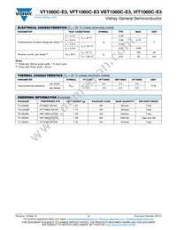 VFT1060C-E3/4W Datasheet Page 2