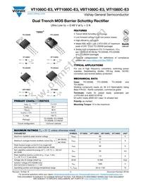 VFT1080C-E3/4W Datasheet Cover