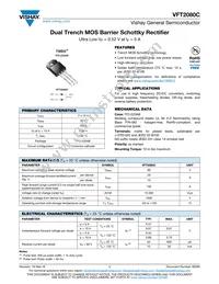 VFT2080C-M3/4W Datasheet Cover