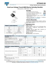 VFT3045C-M3/4W Datasheet Cover