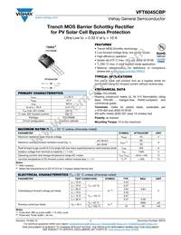 VFT6045CBP-M3/4W Datasheet Cover