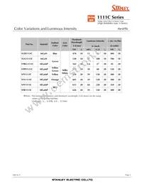 VFY1111C-4BY3D-TR Datasheet Page 2