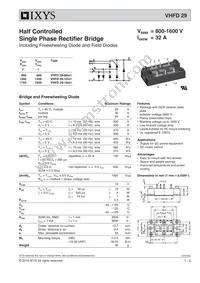 VHFD29-16IO1 Datasheet Cover