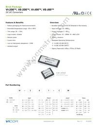 VI-B70-MX Datasheet Cover