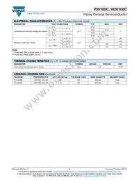VI20100CHM3/4W Datasheet Page 2