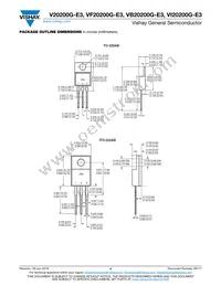 VI20200G-E3/4W Datasheet Page 4