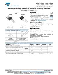 VI20M120C-M3/4W Datasheet Cover